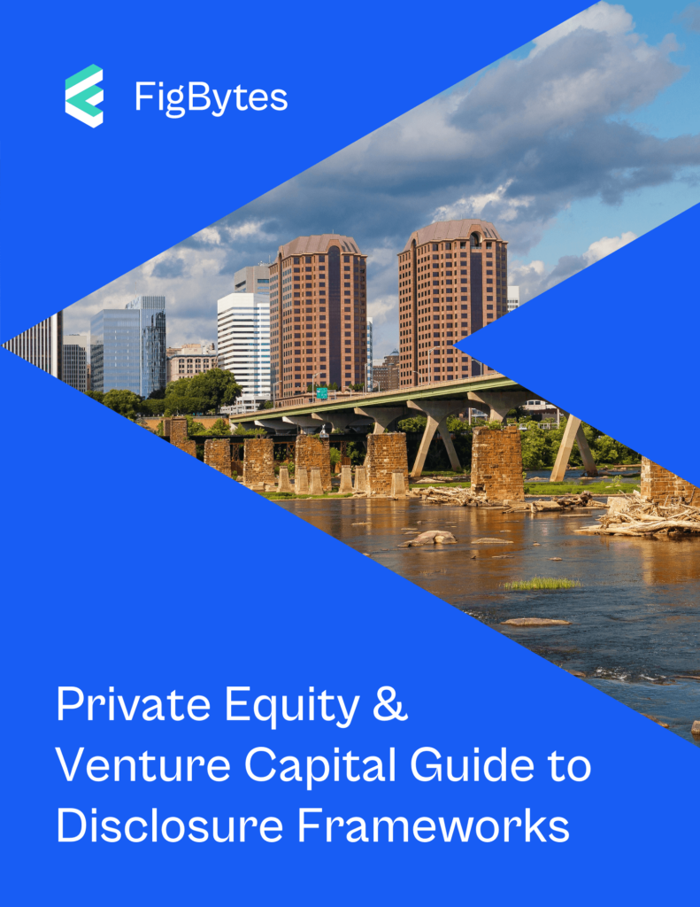 Private Equity & Venture Capital Guide to Disclosure Frameworks