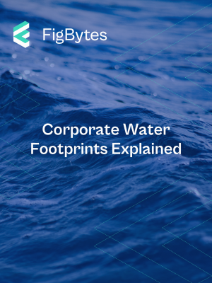 Corporate Water Footprints Explained